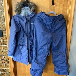 Girls Youth Columbia Outgrow XL Snow Suit